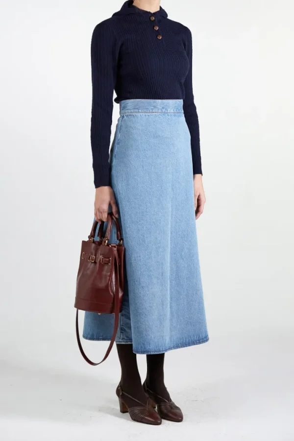 Giuliva Heritage Ada Skirt in Denim<Women Skirts