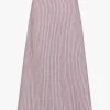 Giuliva Heritage Ada Skirt in Striped Linen<Women Skirts