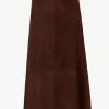 Giuliva Heritage Ada Skirt in Suede<Women Skirts