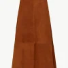 Giuliva Heritage Ada Skirt in Suede<Women Skirts