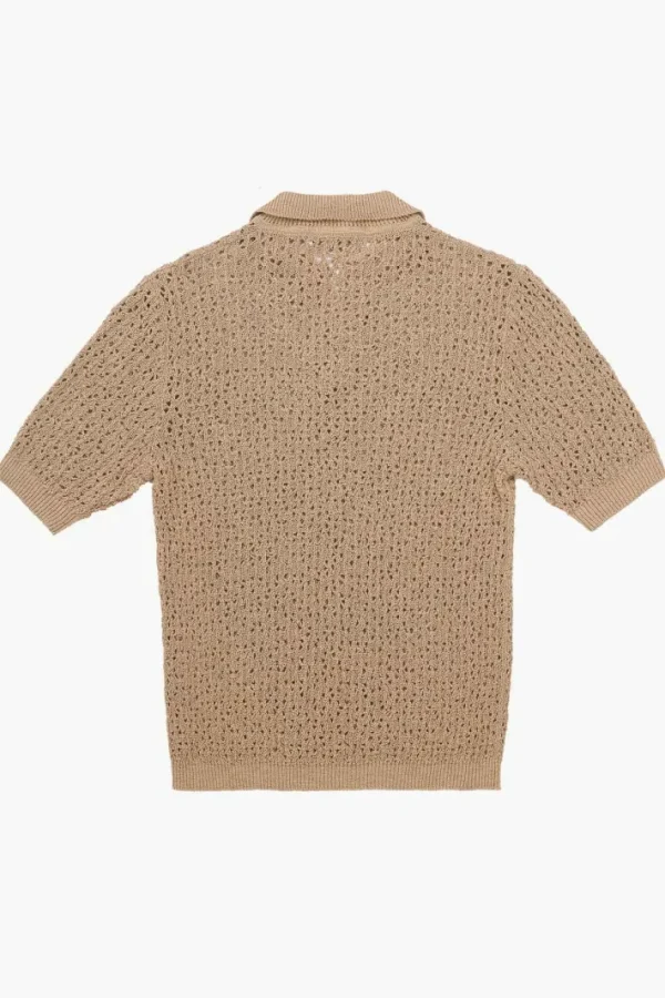 Giuliva Heritage Alain Sweater in Open Cotton Knit< Polos | Knitwear