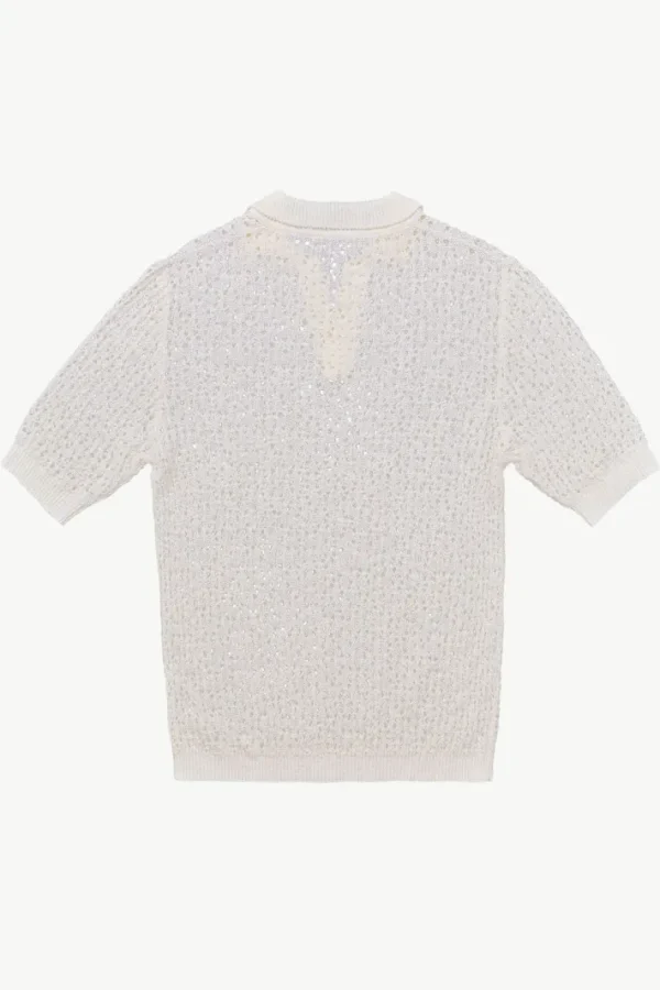 Giuliva Heritage Alain Sweater in Open Cotton Knit< Knitwear