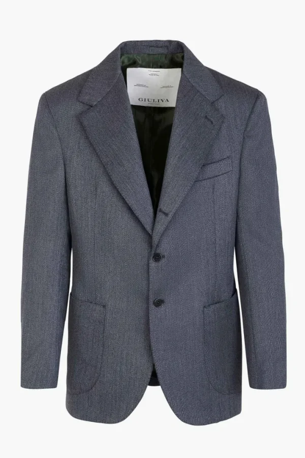 Giuliva Heritage Aldo Blazer in Wool Twill< Blazers