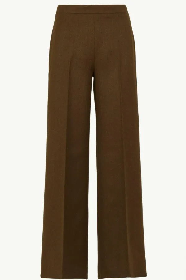 Giuliva Heritage Amanda Trousers in Wool Whipcord<Women Trousers