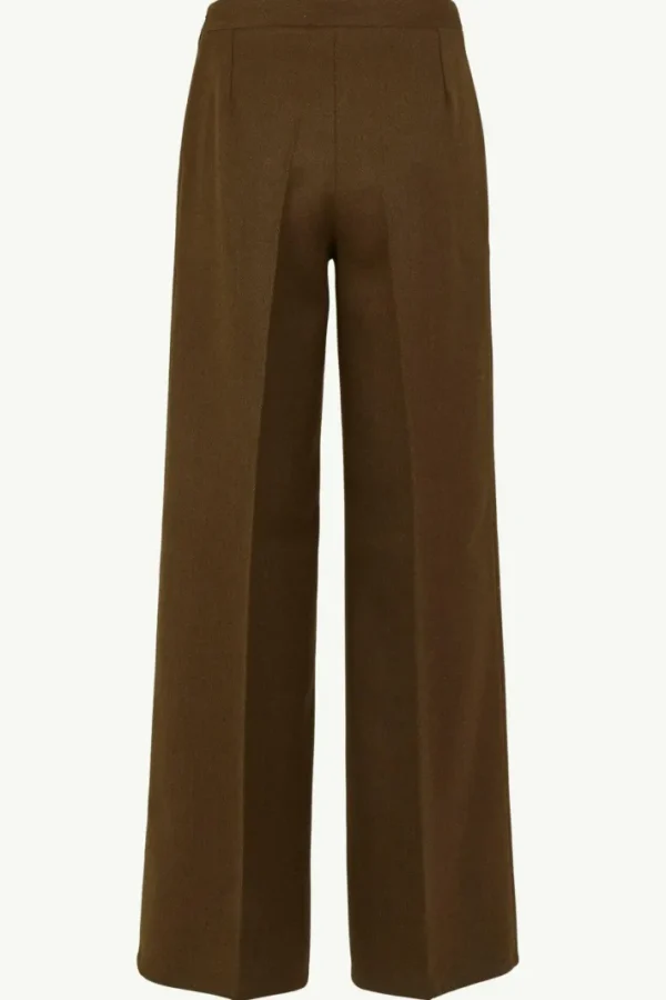 Giuliva Heritage Amanda Trousers in Wool Whipcord<Women Trousers