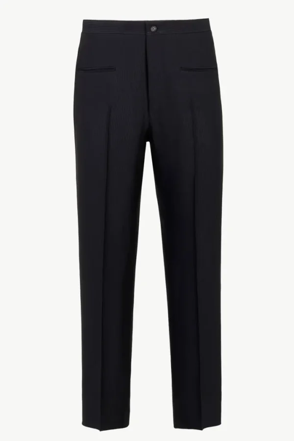 Giuliva Heritage Amedeo Trousers in Textured Silk Blend< Trousers