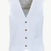 Giuliva Heritage Andrea Vest in Cotton Twill<Women Waistcoats