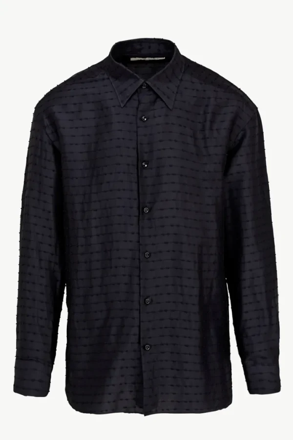 Giuliva Heritage Andreas Shirt in Silk Blend Stripes< Shirts