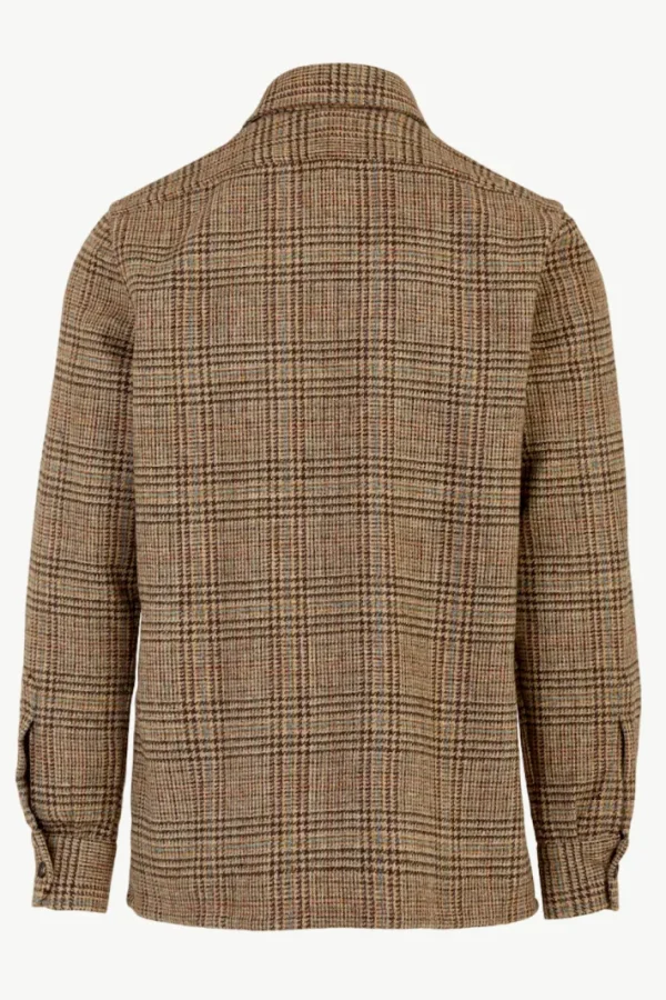 Giuliva Heritage Antonio Shirt in Wool Check< Shirts