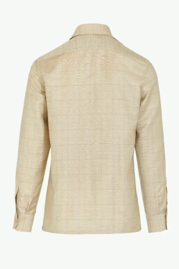 Giuliva Heritage Antonio Shirt in Wool Check< Shirts