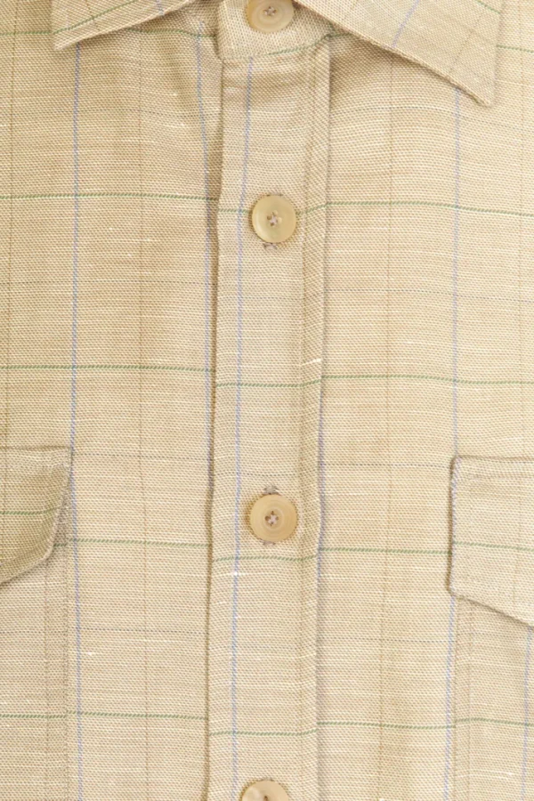 Giuliva Heritage Antonio Shirt in Wool Check< Shirts