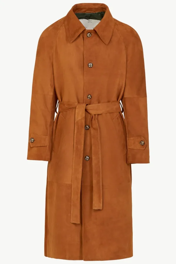 Giuliva Heritage Arturo Coat in Suede< Coats