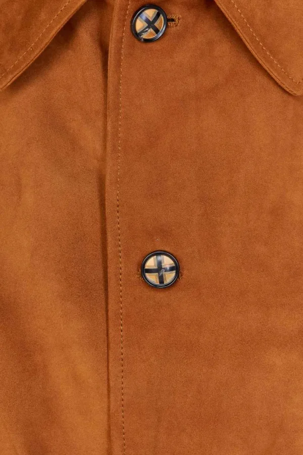 Giuliva Heritage Arturo Coat in Suede< Coats