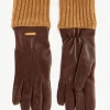 Giuliva Heritage Balmoral Gloves in Leather and Cashmere<Women Accessories