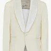 Giuliva Heritage Bernardo Smoking Blazer in Wool Barathea< Blazers