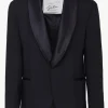 Giuliva Heritage Bernardo Smoking Blazer in Wool Barathea< Blazers