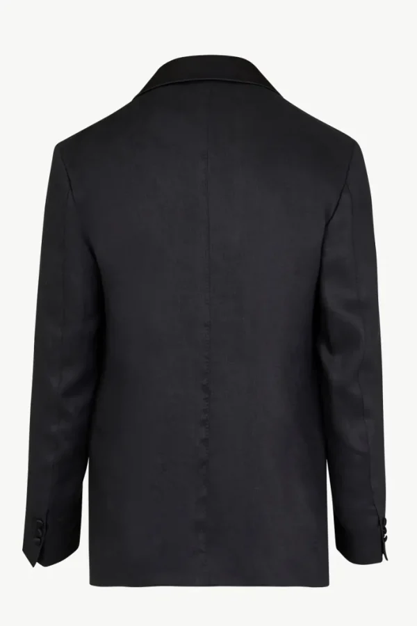 Giuliva Heritage Bernardo Smoking Blazer in Linen< Blazers