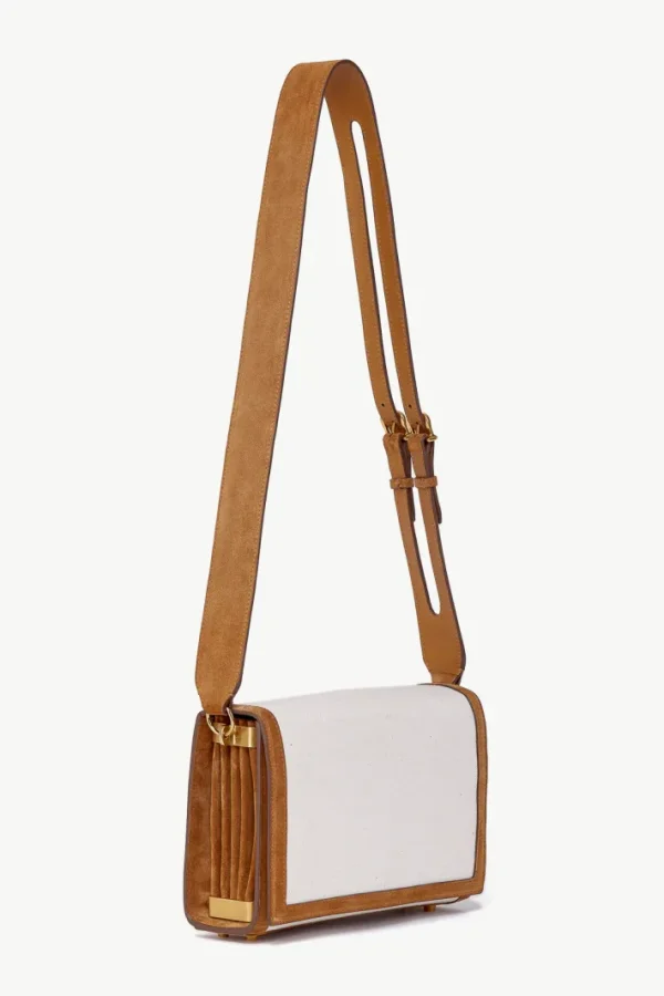 Giuliva Heritage Caccetta Bag in Cotton and Suede<Women Bags