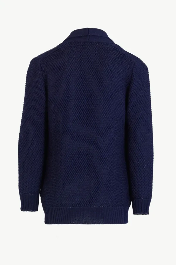 Giuliva Heritage Caio Cardigan in Cotton Knit< Knitwear