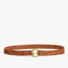 Giuliva Heritage Camelia Belt in Suede<Women Accessories