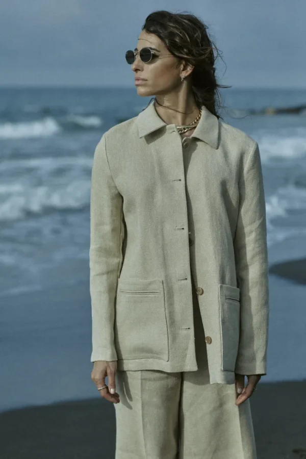 Giuliva Heritage Carlotta Jacket in Linen Cordura<Women Jackets