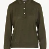 Giuliva Heritage Cassiope Sweater in Cashmere and Silk blend<Women Polos | Knitwear