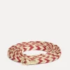 Giuliva Heritage Chain Rope Belt in Jute and Leather<Women Accessories