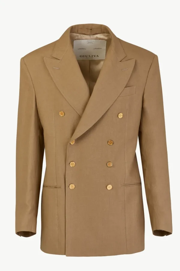 Giuliva Heritage Charles Blazer in Linen< Blazers