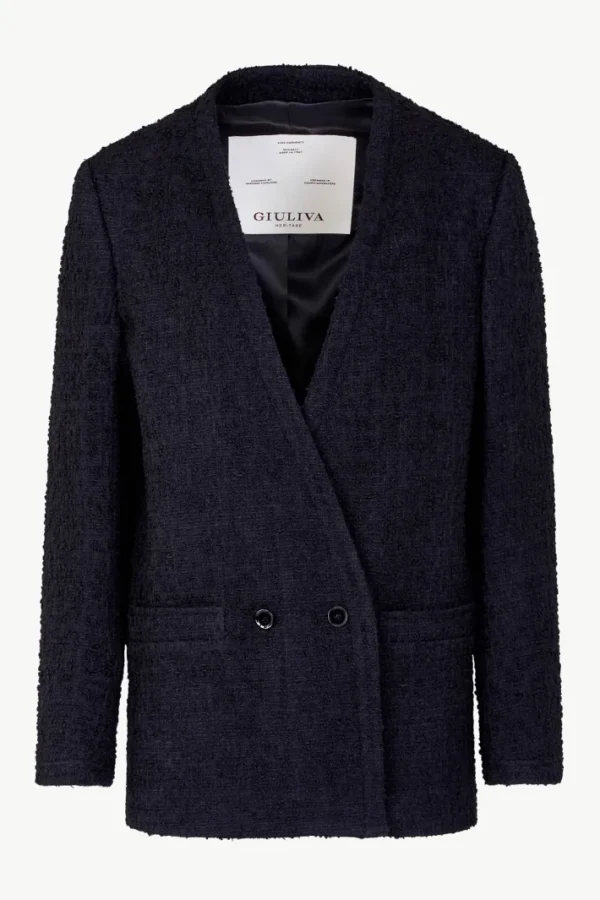 Giuliva Heritage Charlotte Blazer in Wool Bouclé<Women Blazers