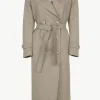 Giuliva Heritage Christie Trench Coat in Wool Twill<Women Coats