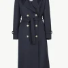 Giuliva Heritage Christie Trench Coat in Wool Twill<Women Coats