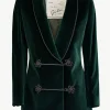 Giuliva Heritage Claudia Dinner Jacket in Velvet<Women Blazers