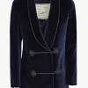 Giuliva Heritage Claudia Dinner Jacket in Velvet<Women Blazers