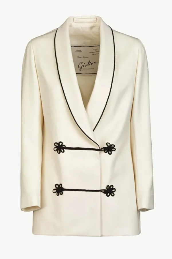 Giuliva Heritage Claudia Dinner Jacket in Wool<Women Blazers