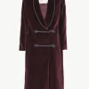 Giuliva Heritage Claudia Dresscoat in Velvet<Women Dresscoats