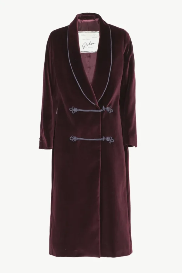 Giuliva Heritage Claudia Dresscoat in Velvet<Women Dresscoats