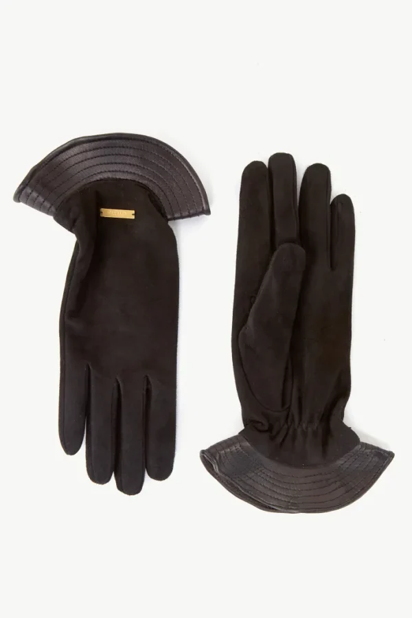 Giuliva Heritage Colombina Gloves in Suede and Leather<Women Accessories