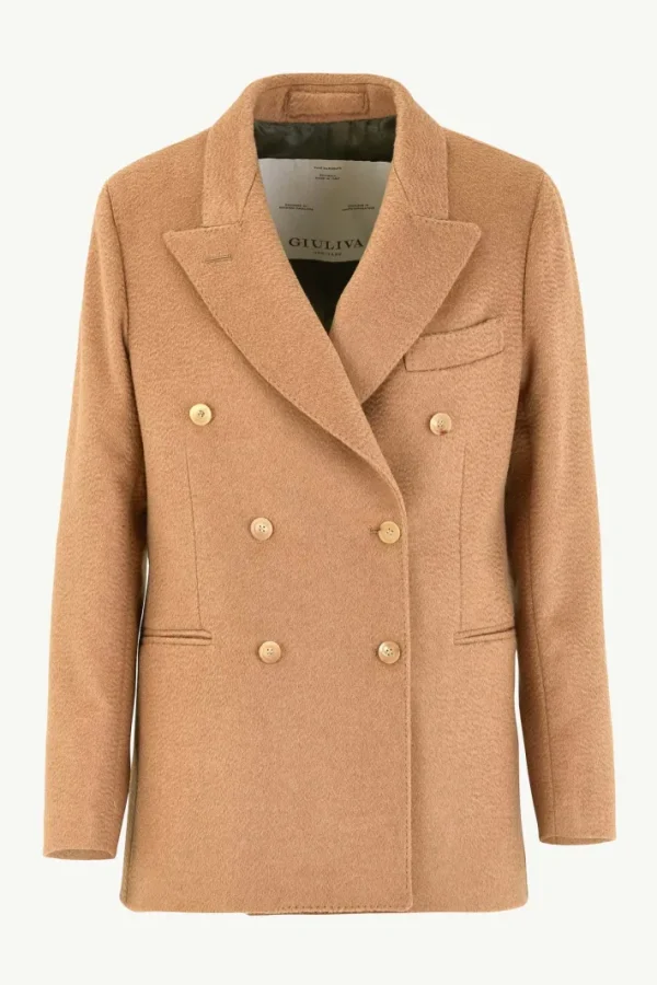 Giuliva Heritage Cornelia Blazer in Camelhair<Women Blazers