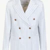 Giuliva Heritage Cornelia Blazer in Cotton Stripes<Women Blazers