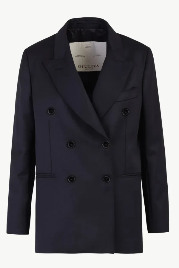 Giuliva Heritage Cornelia Blazer in Wool Barathea<Women Blazers