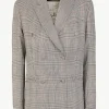 Giuliva Heritage Cornelia Blazer in Wool Prince of Wales<Women Blazers