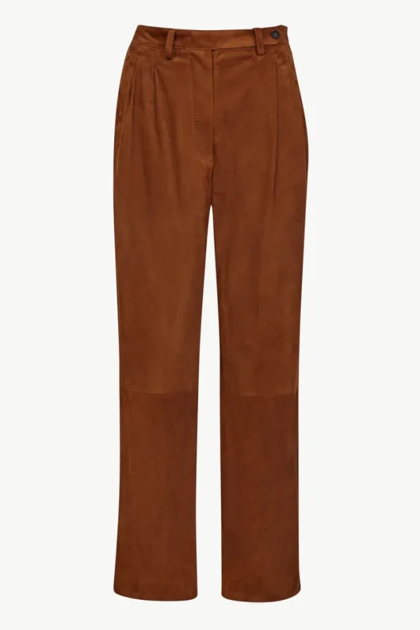 Giuliva Heritage Cornelia Trousers in Suede<Women Trousers