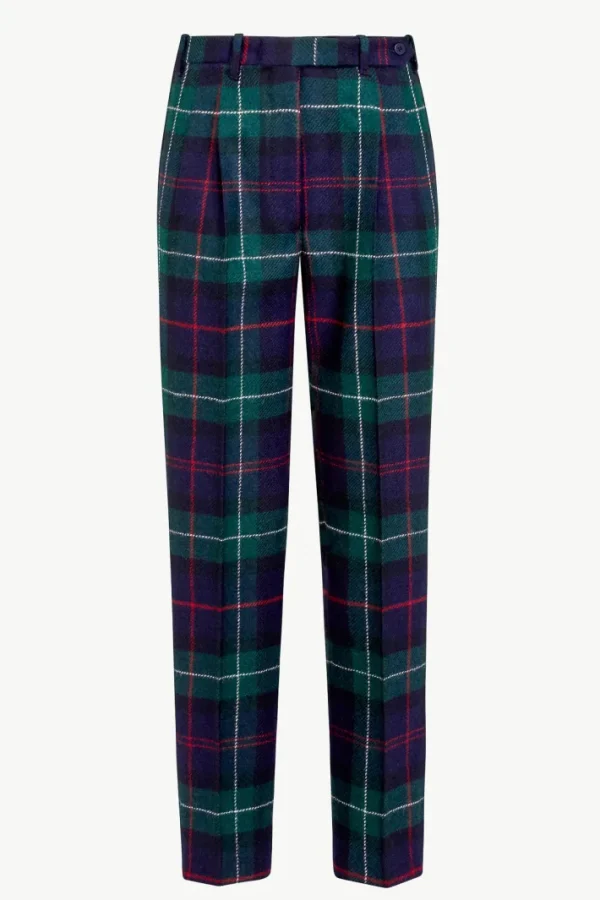 Giuliva Heritage Cornelia Trousers in Wool Check<Women Trousers