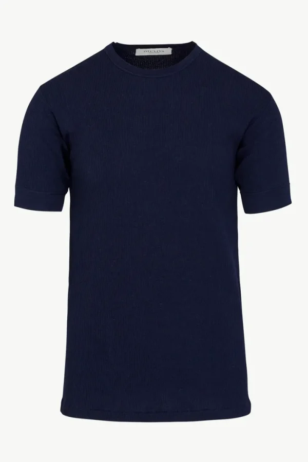 Giuliva Heritage Dardo T-shirt in Ribbed Wool Knit< T-shirts