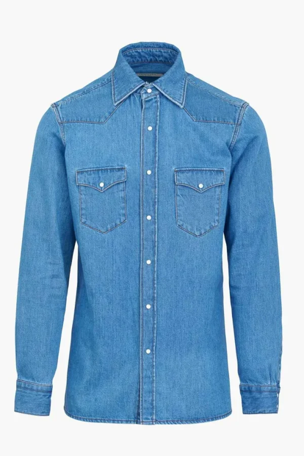 Giuliva Heritage Dean Shirt in Denim< Shirts