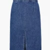 Giuliva Heritage Diletta Skirt in Denim<Women Skirts