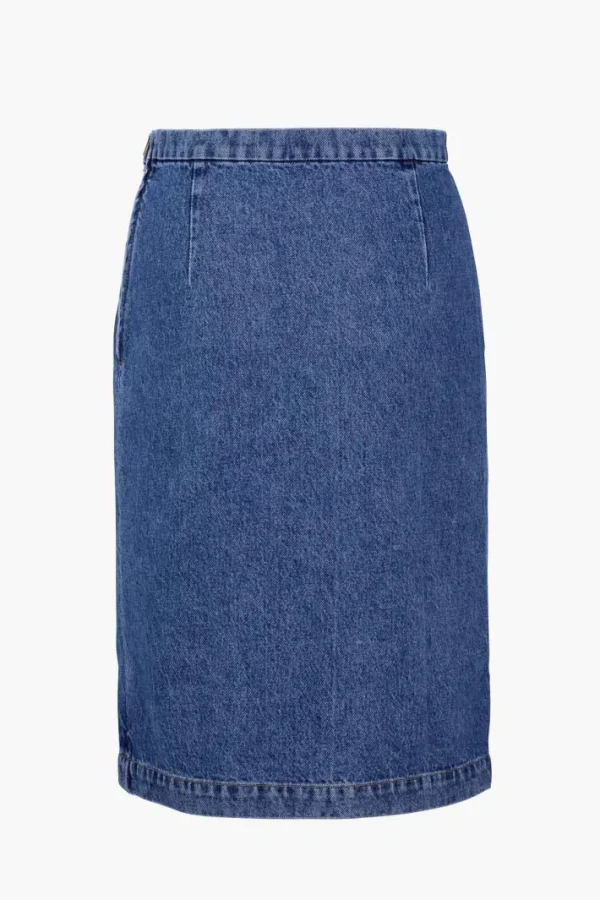 Giuliva Heritage Diletta Skirt in Denim<Women Skirts