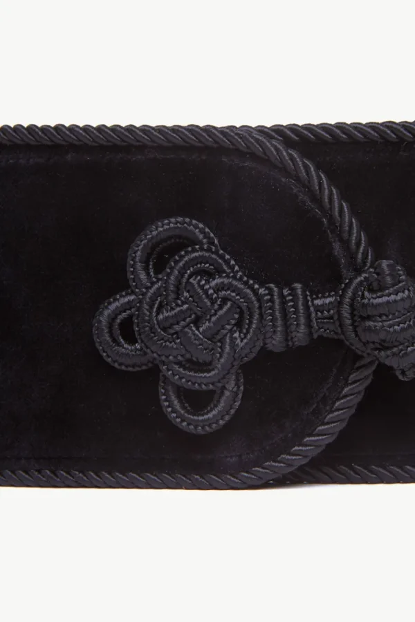 Giuliva Heritage Dinner Belt in Velvet<Women Accessories