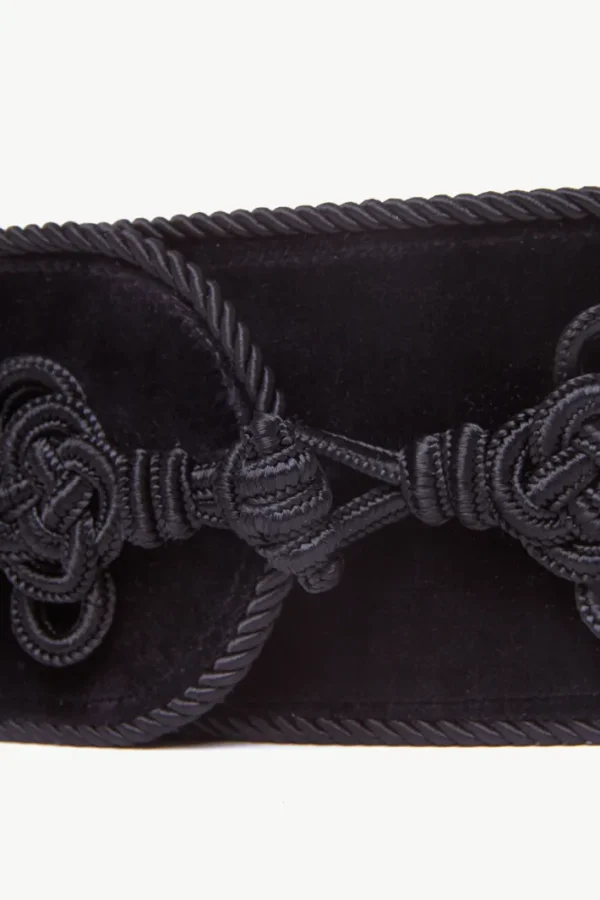 Giuliva Heritage Dinner Belt in Velvet<Women Accessories