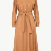 Giuliva Heritage Dora Dress in Lightweight Wool<Women Dresses